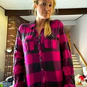 Cute pink flannel